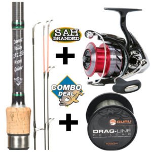 Combo Deal - TB Darent Valley 11ft 1.25lb Avon/Quiver Rod Kit - Stand Off Guides - Ninja