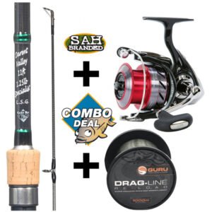 Combo Deal - TB Darent Valley 11ft (1.25lb) Specialist Rod Kit - Low Set Guides - Ninja