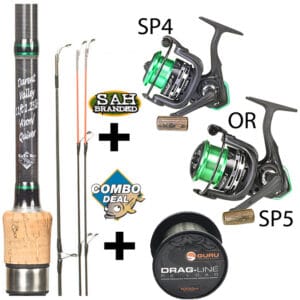 Combo Deal - TB Darent Valley 11ft 1.25lb Avon/Quiver Rod Kit - Stand Off Guides - SP4 or SP5 Reel