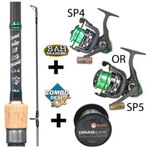 Combo Deal - TB Darent Valley 11ft (1.25lb) Specialist Rod Kit - Low Set Guides - SP4 or SP5 Reel
