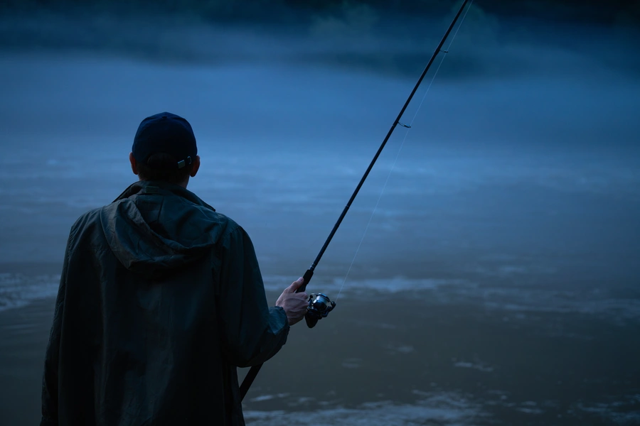 night time fishing