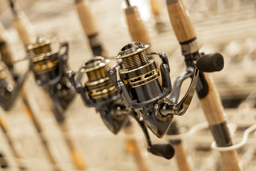 storing fishing rods